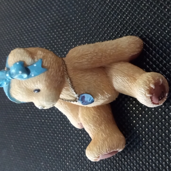 Cherished Teddies Lot of 2 October and December Birthstone Bear - Picture 12 of 13